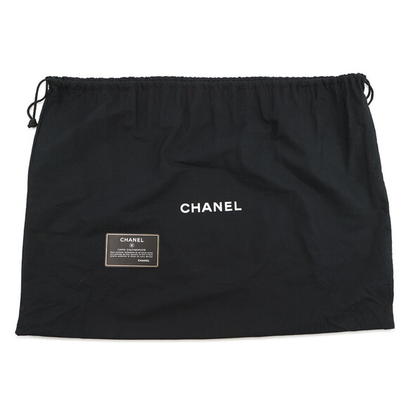 CHANEL White Leather Logo Boston Bag - Picture 14 of 14